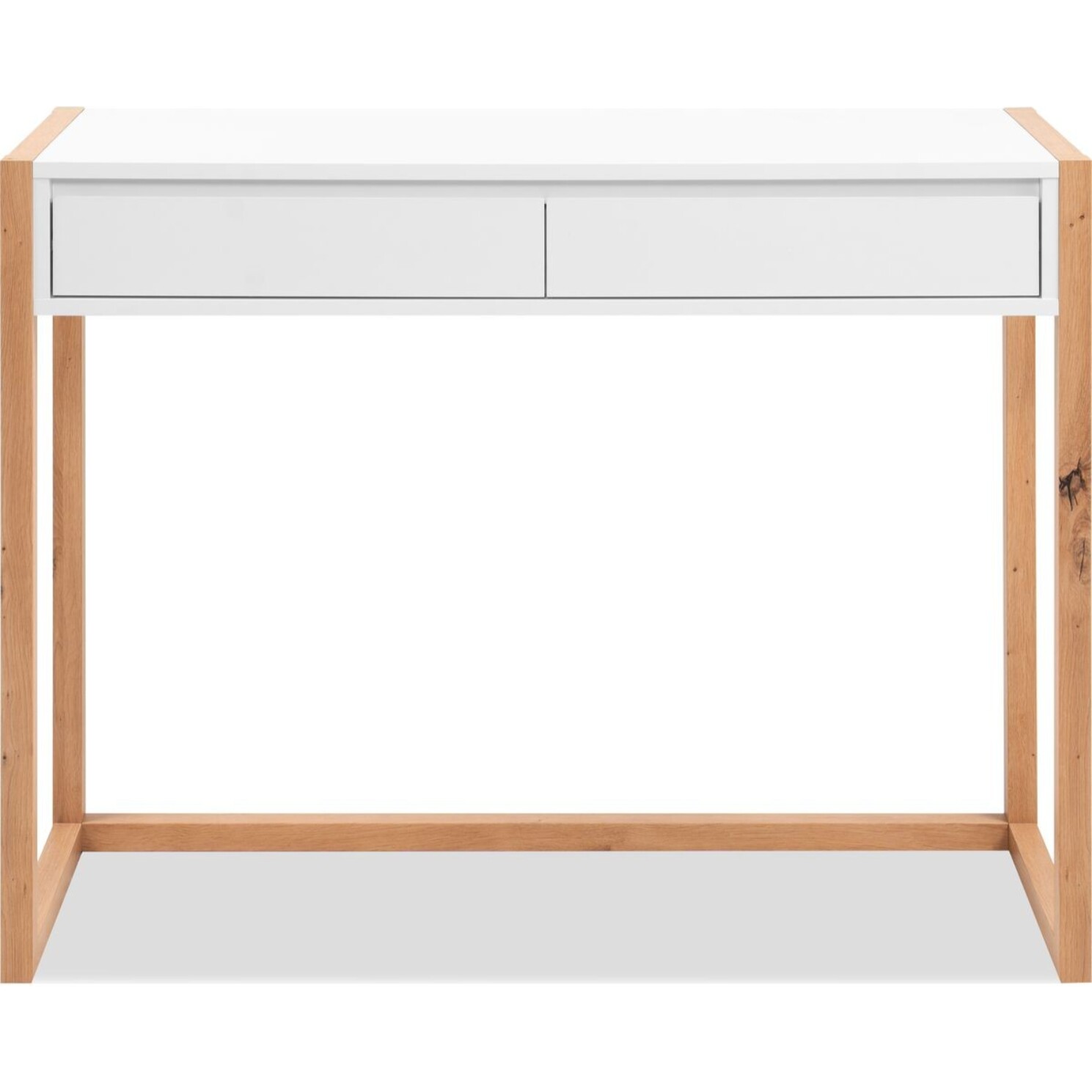 Bureau 2 tiroirs - NORA