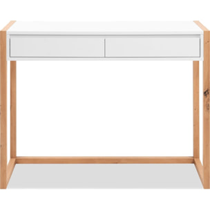 Bureau 2 tiroirs - NORA