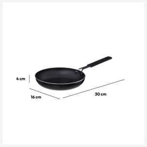 Poêle à oeufs aluminum 16 cm