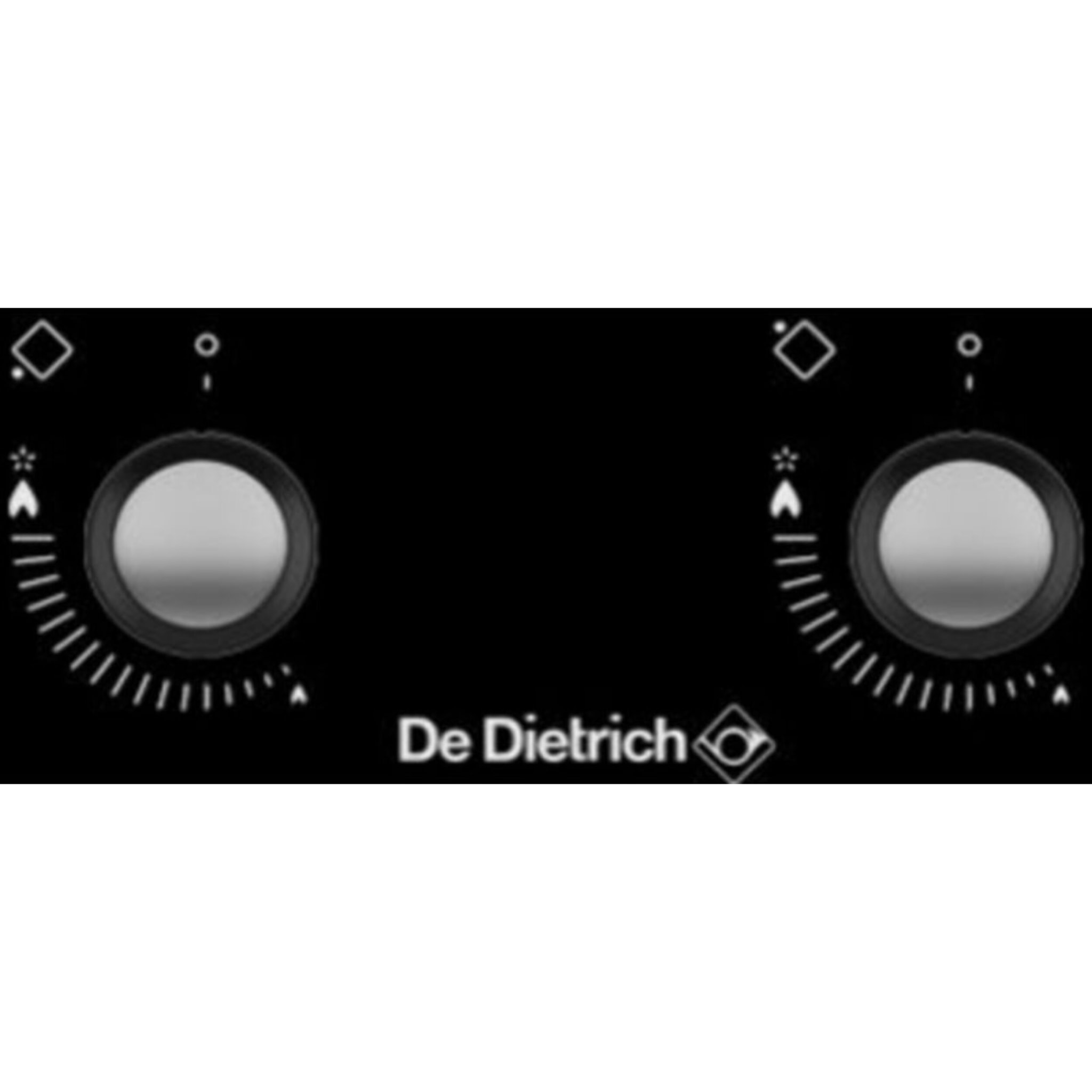 Plaque gaz DE DIETRICH DPG3301B Noir