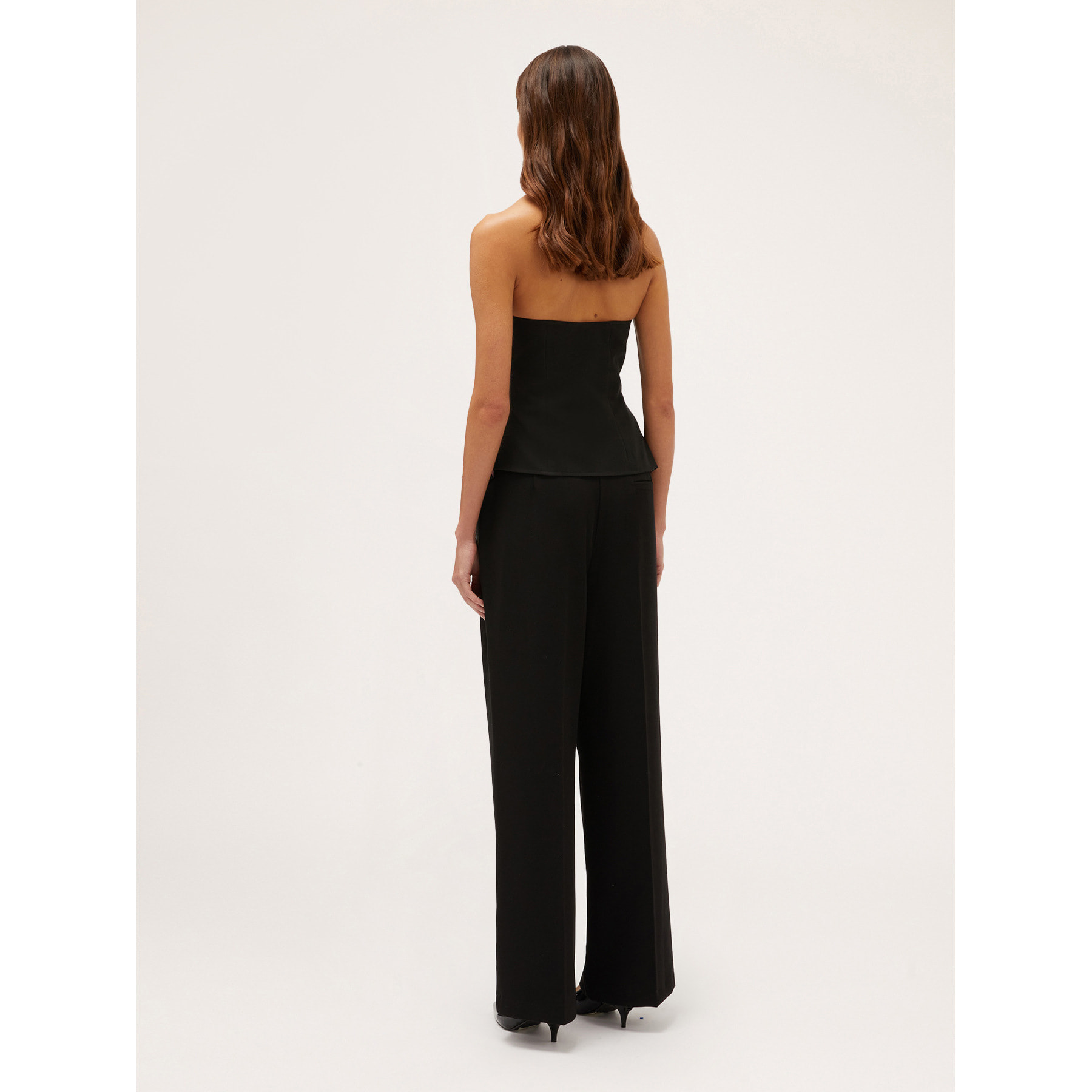 Motivi - Top bustier - Negro