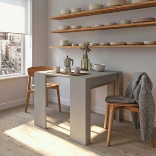 Mesa consola extensible en cemento 50-235x90 cm Denis Cemento