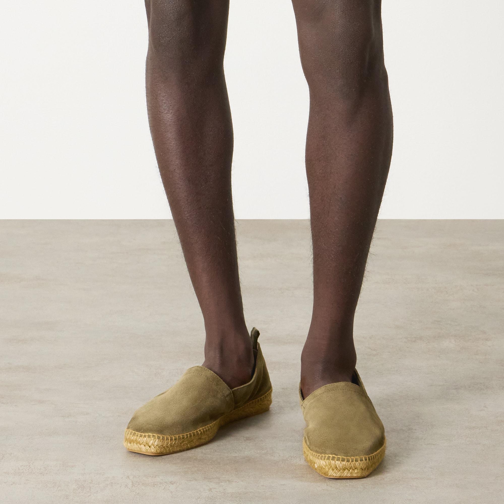 Icónica alpargata Pablo estilo camping en serraje