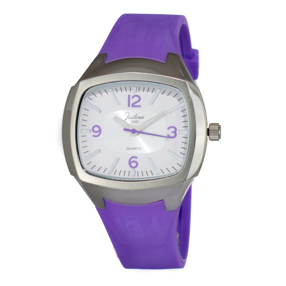 Reloj Justina JPM26 Mujer Analogico Cuarzo con Correa de Caucho