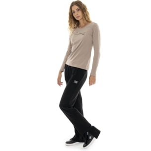 Pantalón palazzo de mujer de invierno "relajado"