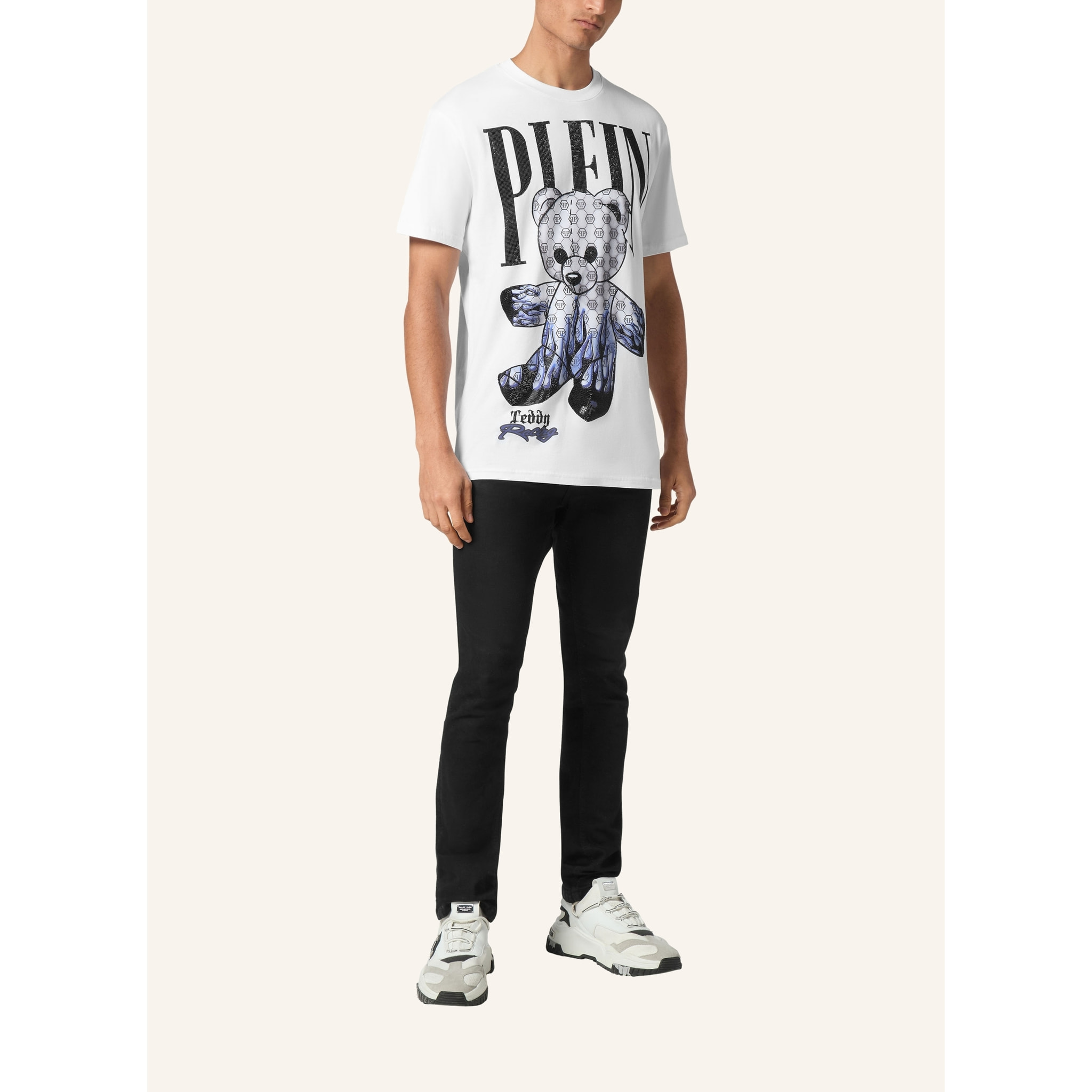 PHILIPP PLEIN T-Shirt Round Neck TEDDY