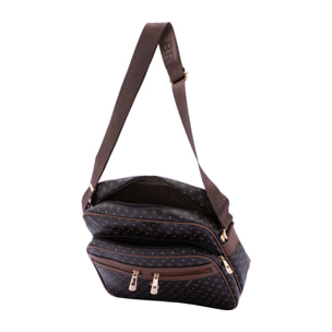 Borsa a tracolla  da donna ecopelle Prodotto Vegano 24x29x13 cm