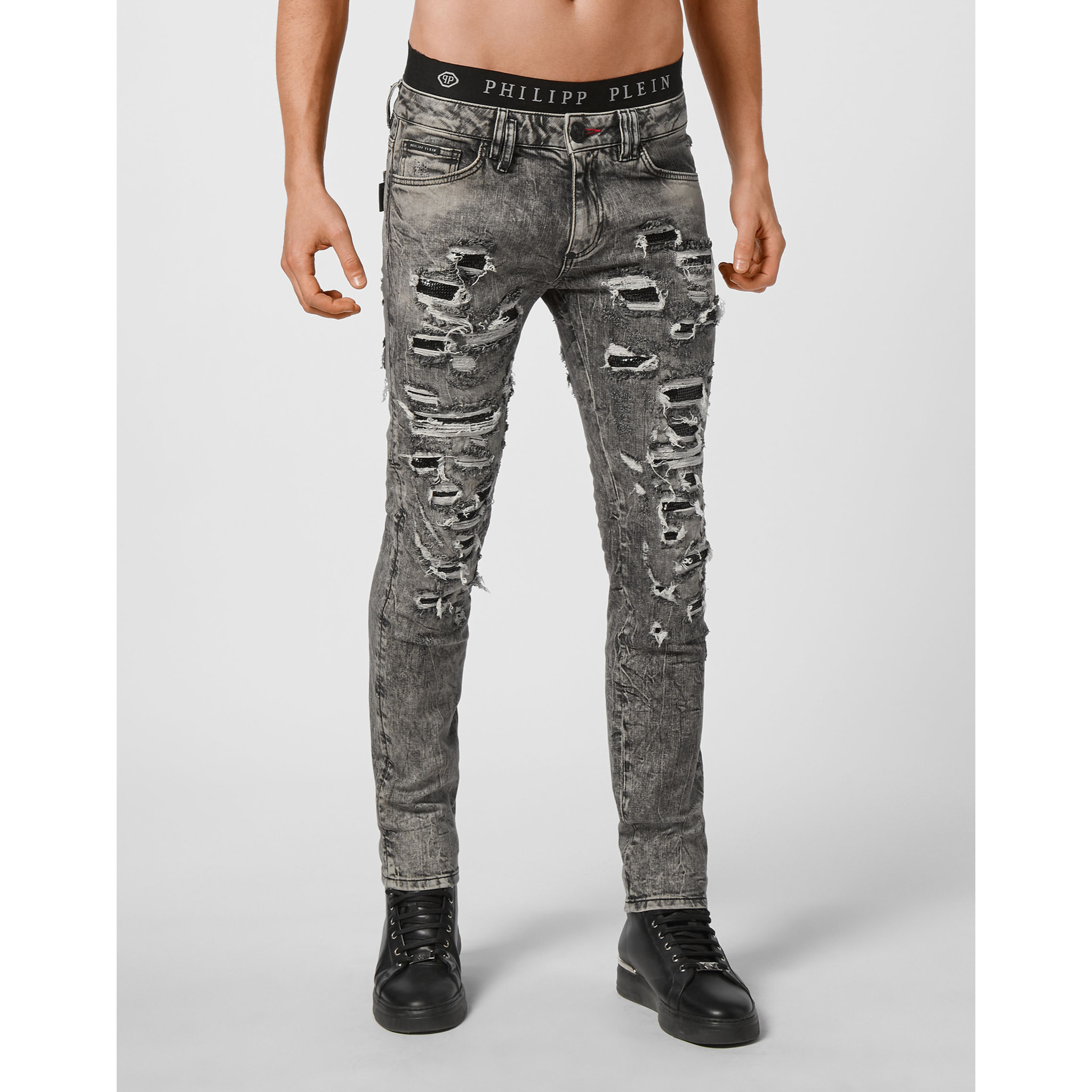 PHILIPP PLEIN Jeans taglio Slim