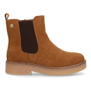 Bota chelsea clásica con cremallera