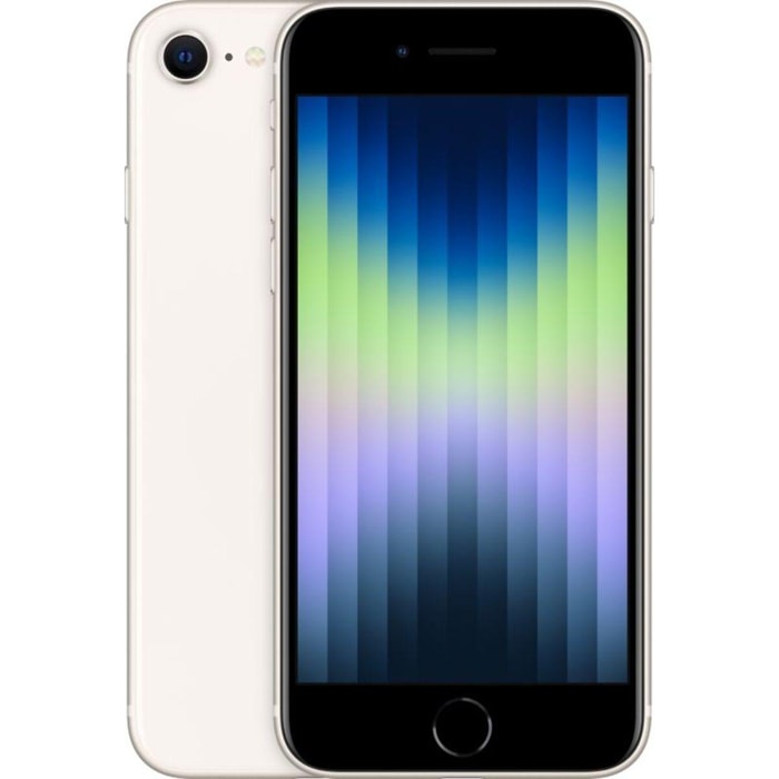 Smartphone APPLE iPhone SE Lumière Stellaire 64Go 5G