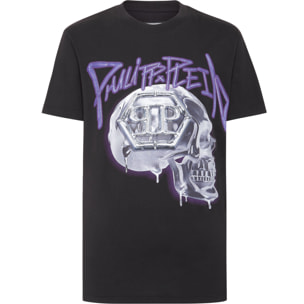 PHILIPP PLEIN T-Shirt Round Neck SKULL