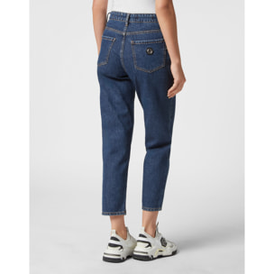 PHILIPP PLEIN Vaqueros Mom Fit HEART