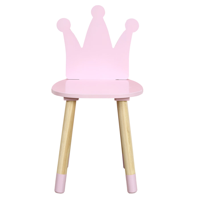 Chaise Couronne Rose