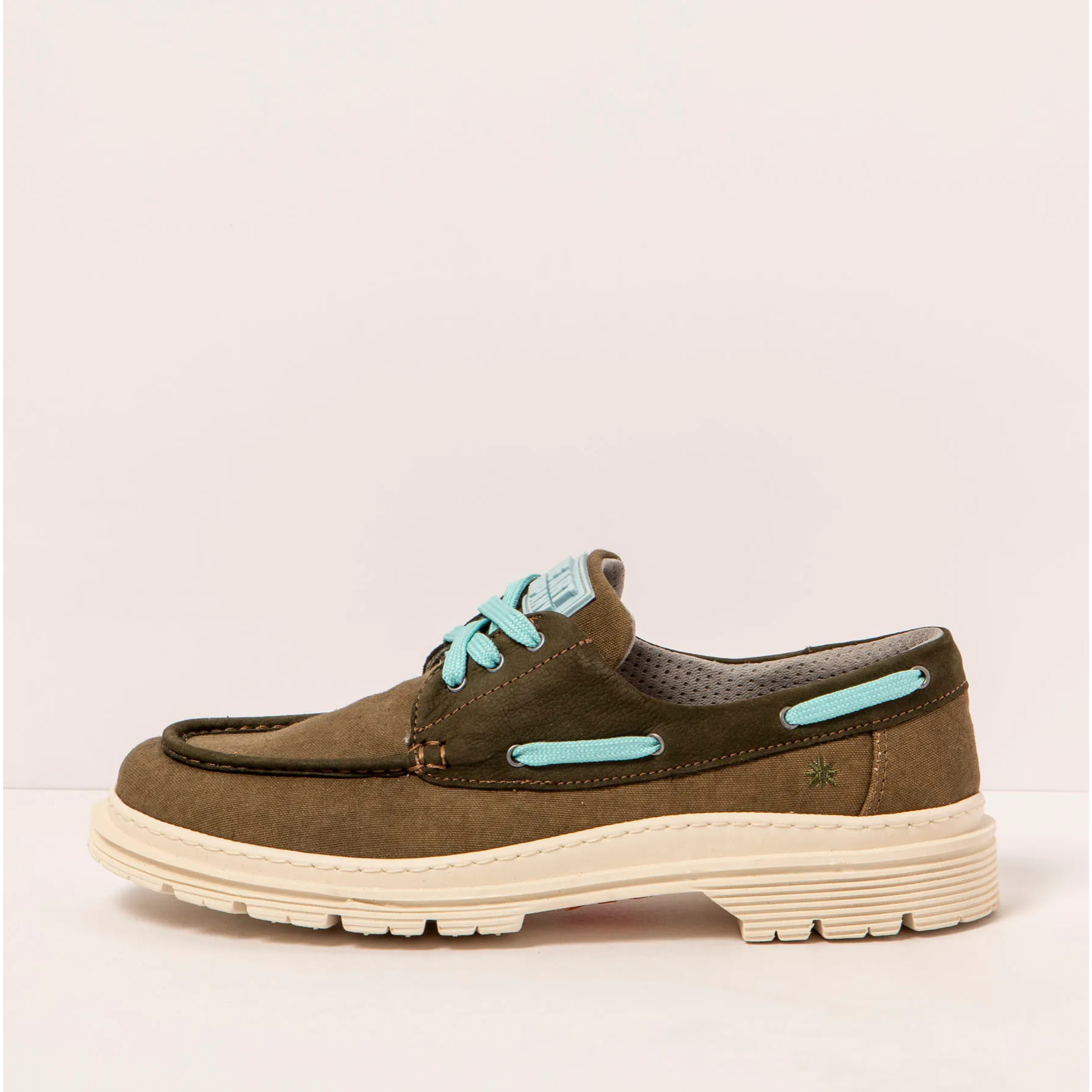 Zapatos 1901 NOBUCK-CANVAS KAKI/ BIRMINGHAM color Kaki