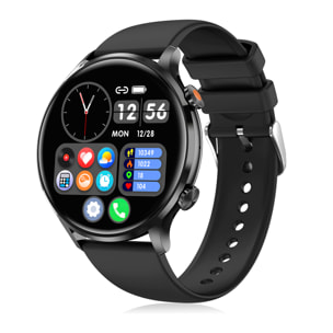 Smartwatch QS40 con chiamate Bluetooth, notifiche push. Molteplici modalità sportive, monitor della salute.