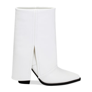 Botines blancos