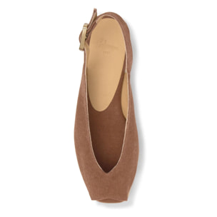 Alpargata de cuña 3 cm open toe