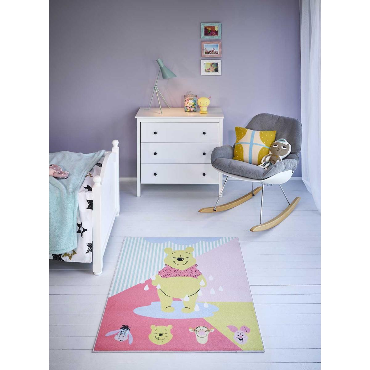 Tapis enfant tissé motif animaux LAFA