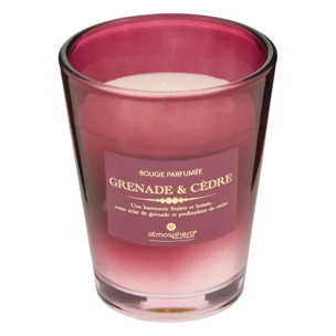 Bougie parfumée Alma ronde 270 g violet