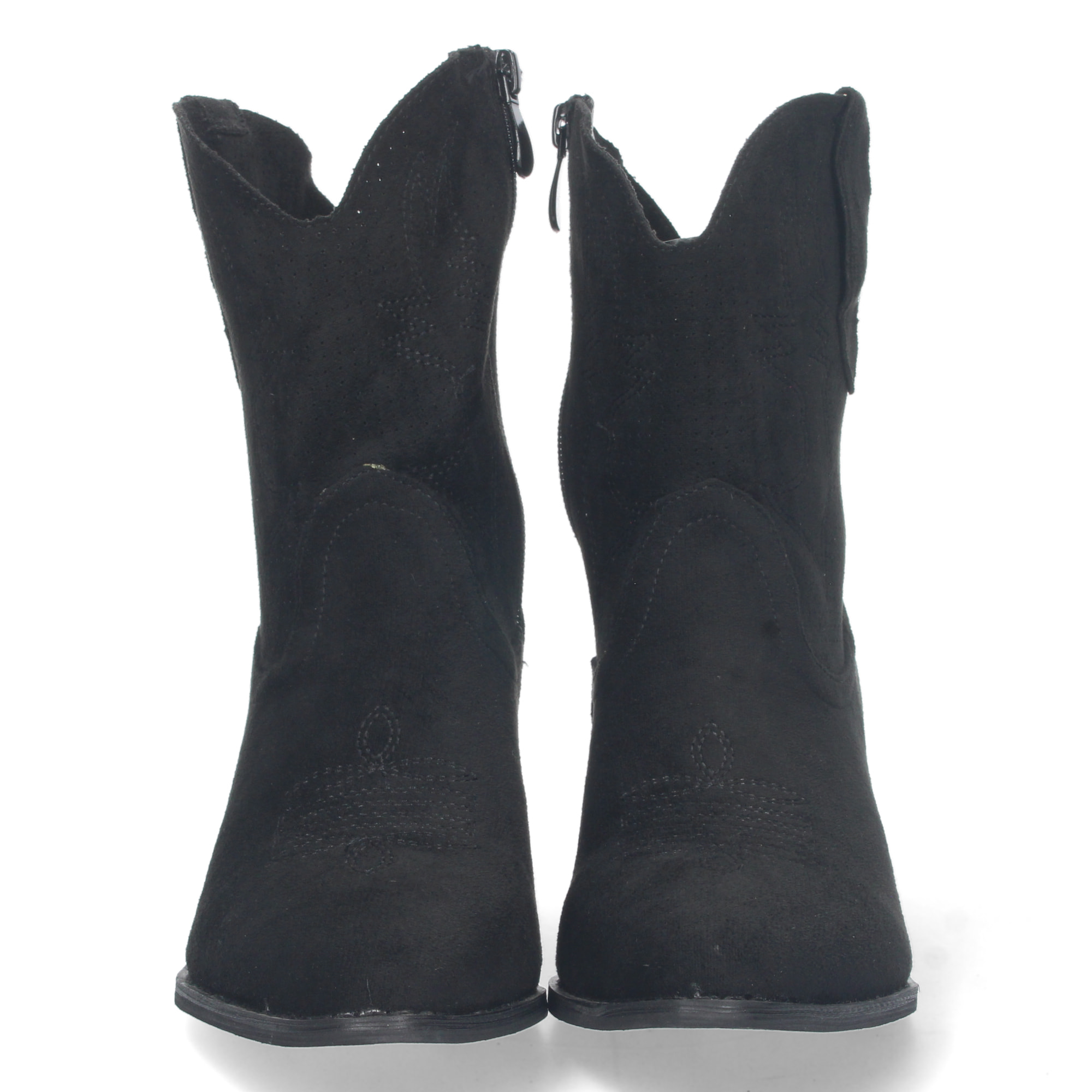Botin de Tacon Campero con Cremallera