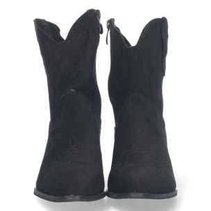 Botin de Tacon Campero con Cremallera