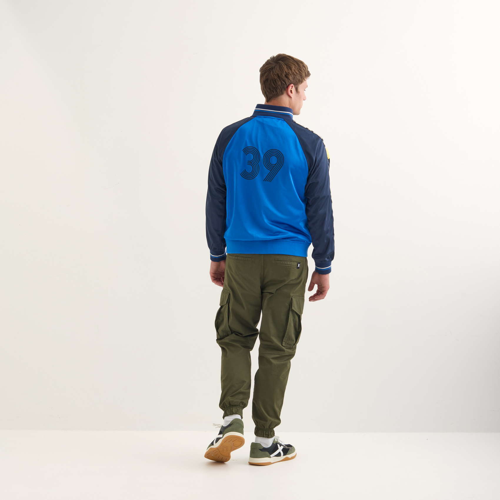 Chaqueta MUNICH Scudetto streetwear hombre de poliéster multicolor