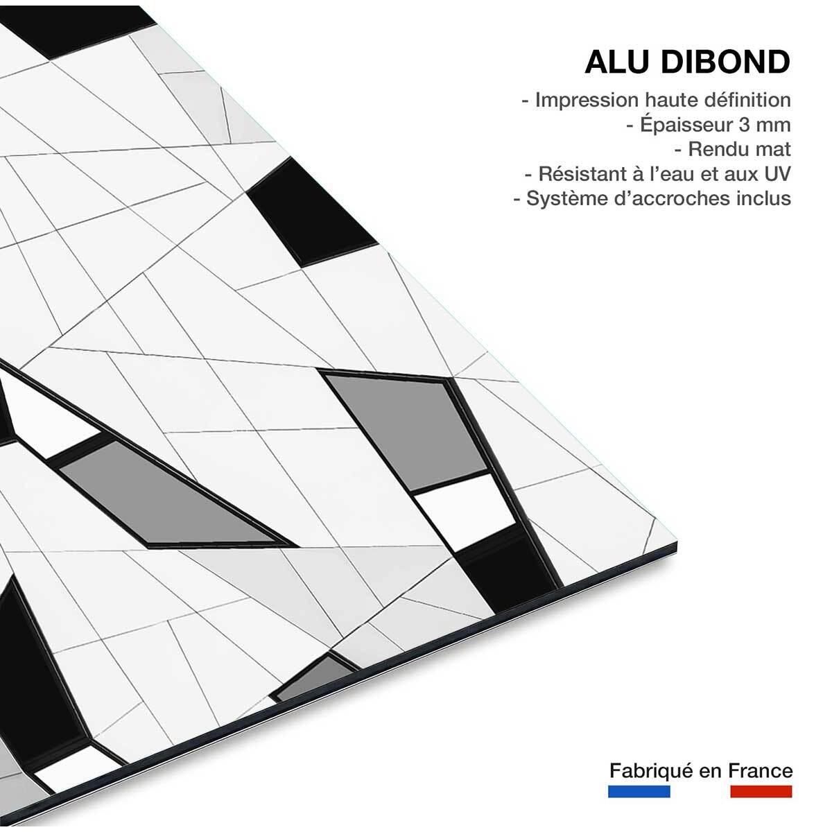 Tableau design detail puzzle Tableau alu Dibond