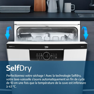 Lave vaisselle 60 cm BEKO BDFN26453G
