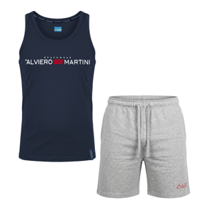 Completo Uomo ALVIERO MARTINI Manica Corta Cotone