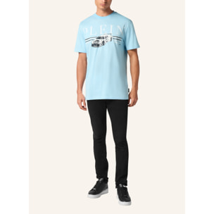 PHILIPP PLEIN T-Shirt Round Neck RACING