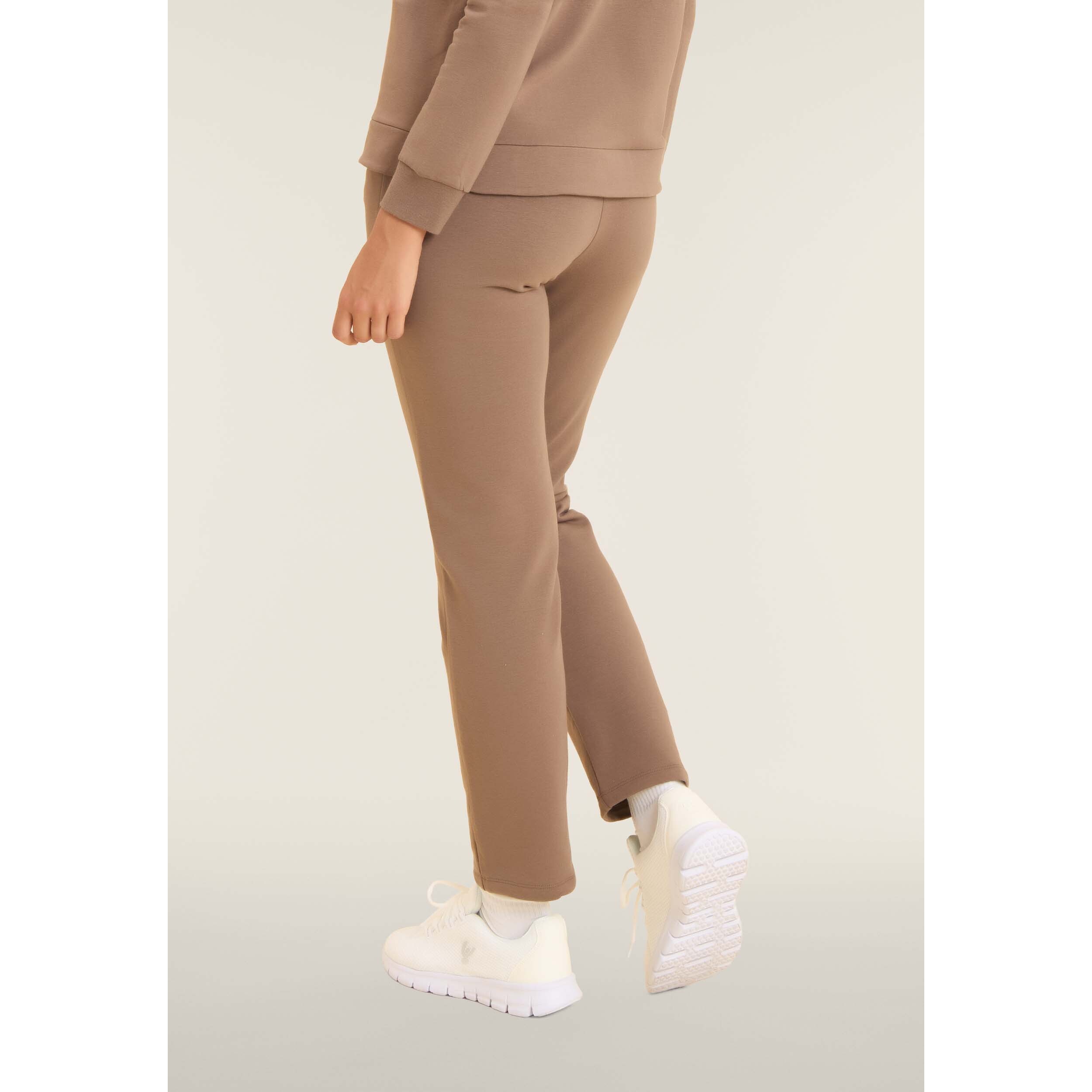 Pantaloni sportivi da donna con tasche interne e strass