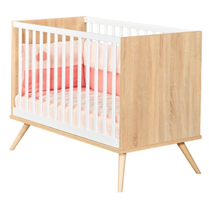 Lit bébé à barreaux 120X60cm en bois