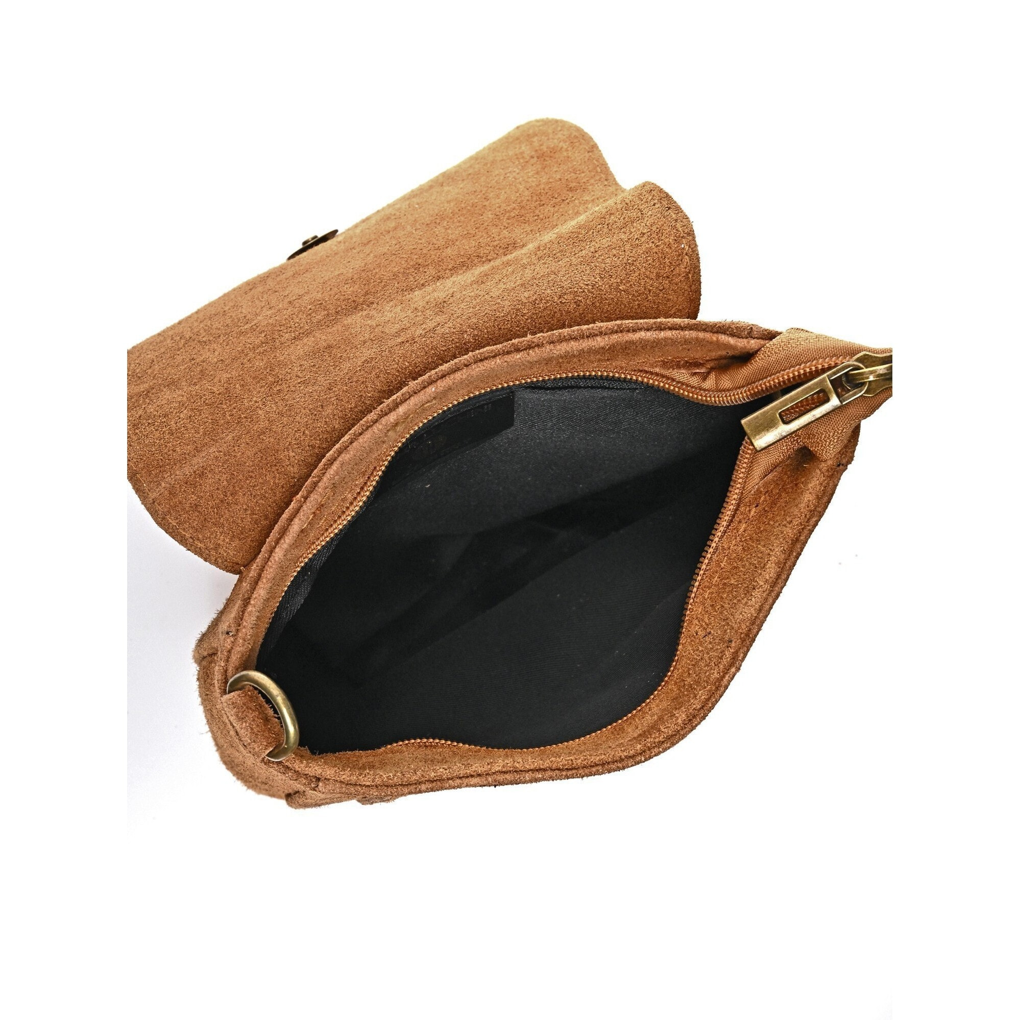 Borsa a mano Anna Luchini Cammello