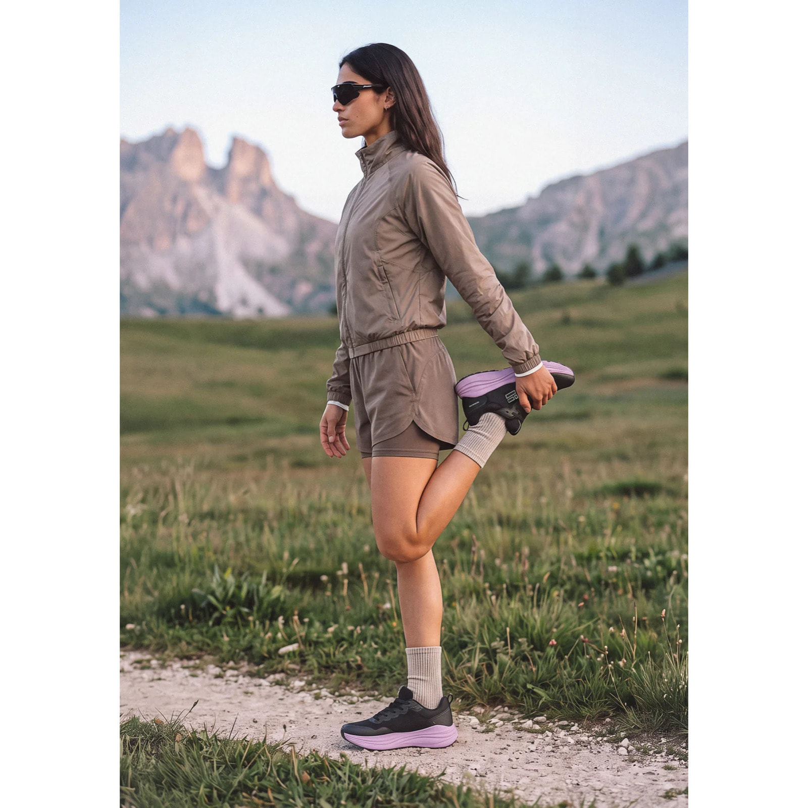 Zapatillas de Mujer Terra Trail UV en Negro D.Franklin