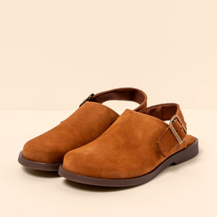 Zapatos N5871 NOBUCK LAVADO CUERO/ ARENISCA color Cuero