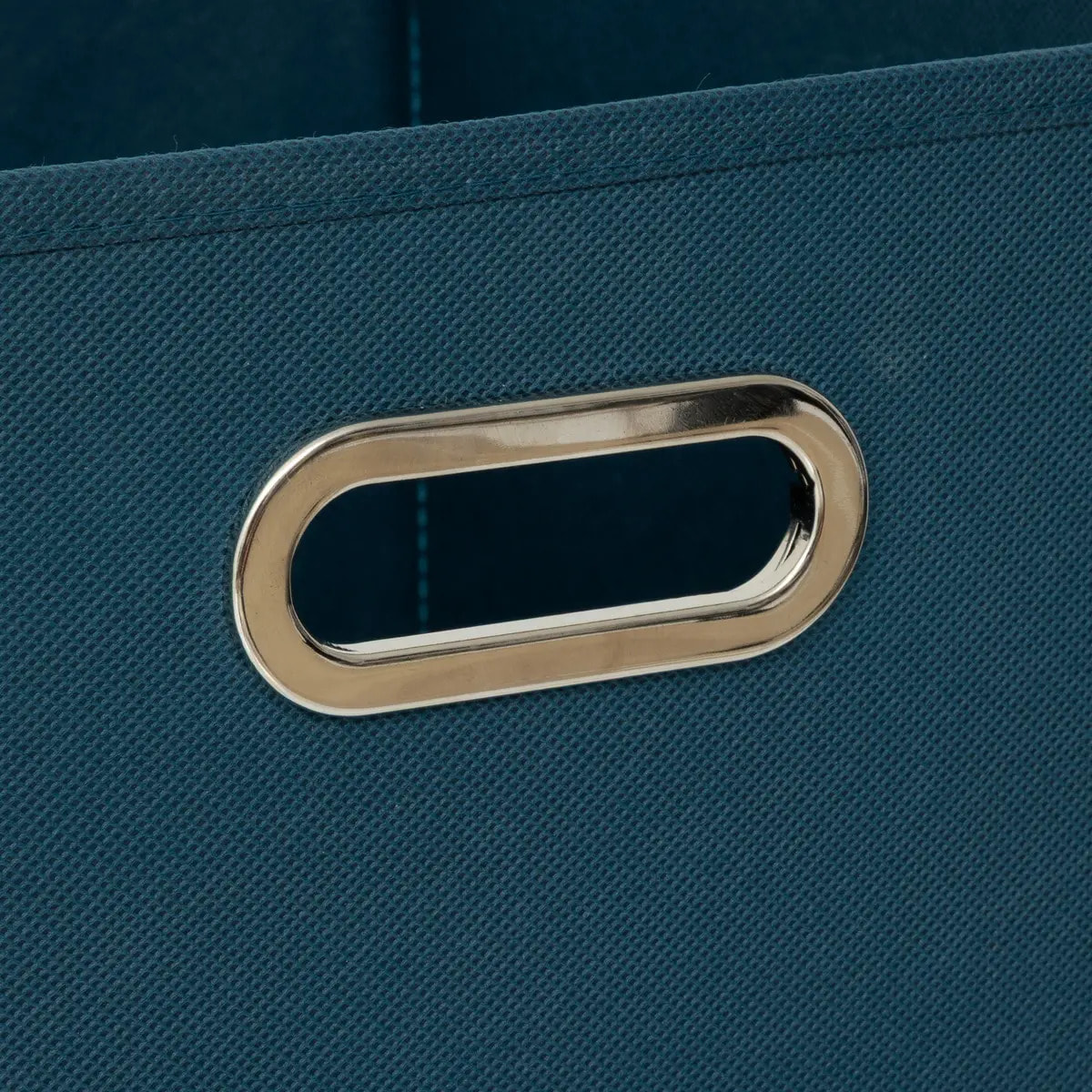 Panier tissu 31x31 cm Bleu pétrole Mix N' Modul