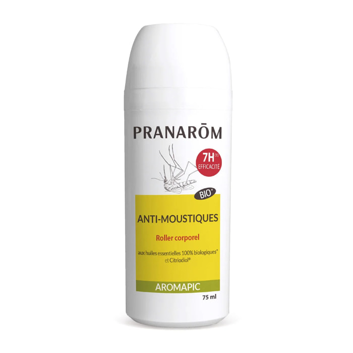 Pranarom - Roller corporel anti-moustique - Bio - 75 ml