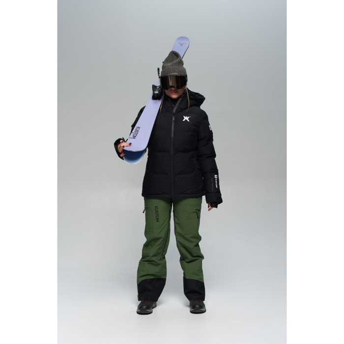 Giacca isolante nera SOLARA KUSTO DONNA