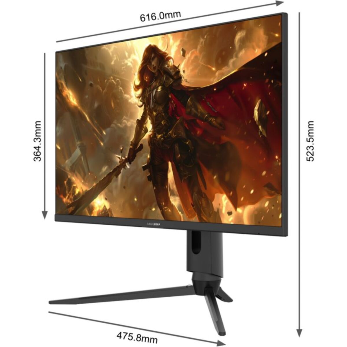 Ecran PC Gamer SKILLKORP M27 Plat 27'' Plat Fast IPS