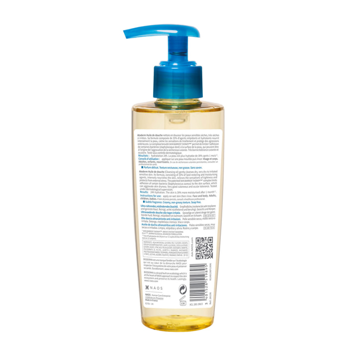 Atoderm Huile de Douche - Anti-Irritations Peaux Sensibles Sèches à Très Sèches