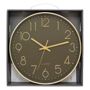 Horloge 3D "Laure" gold D30cm