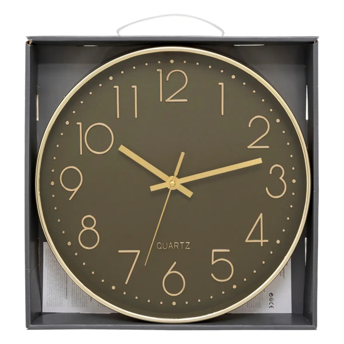 Horloge 3D "Laure" gold D30cm