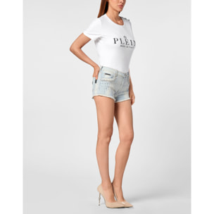 PHILIPP PLEIN Pantalones cortos vaqueros