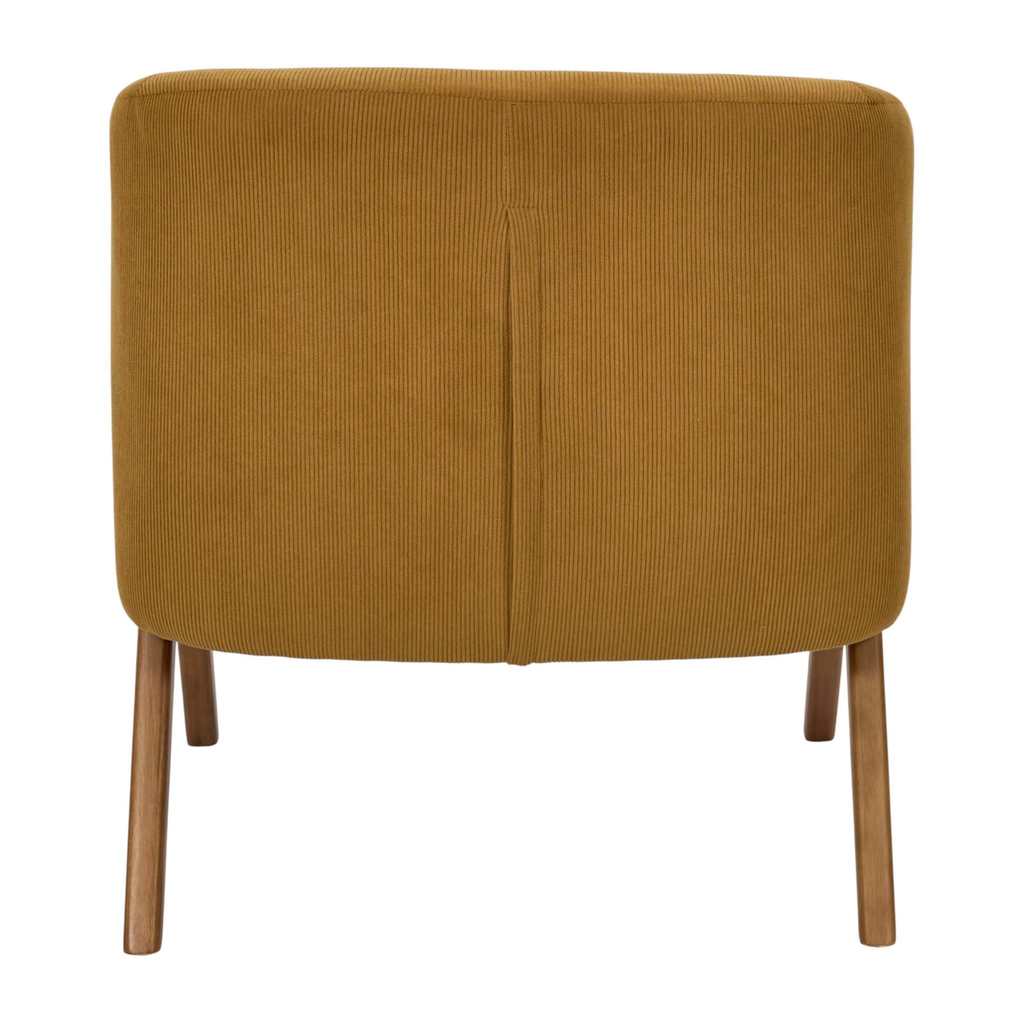 Fauteuil - HOME DECO FACTORY - Jules - Design Rétro Chic - Jaune