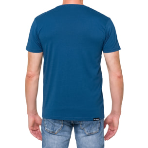 T-shirt in cotone 150 gr Hot Buttered Legend blu chiaro