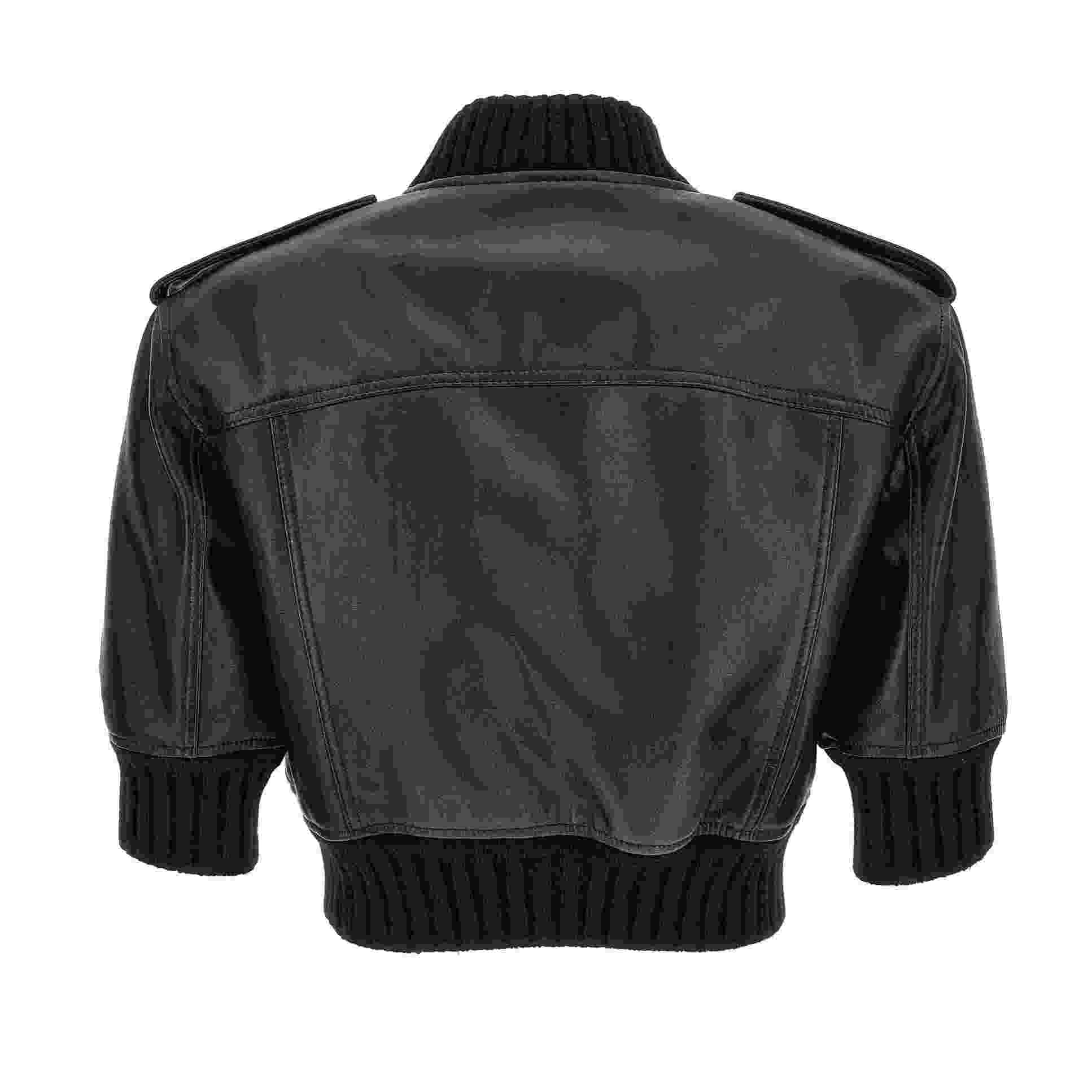 Versace Jeans Couture giacca di pelle