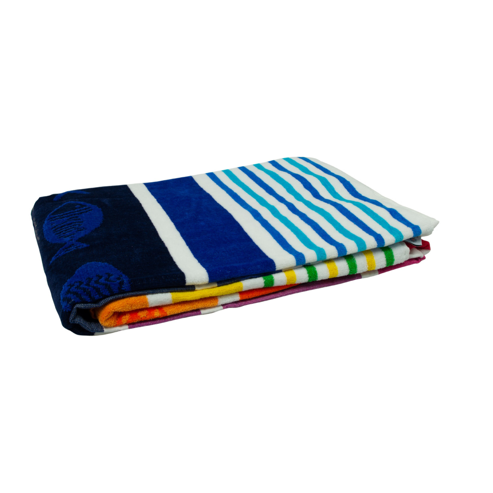 Telo Mare Spugna Jacquard Spiaggia Disegno Marsa Alam