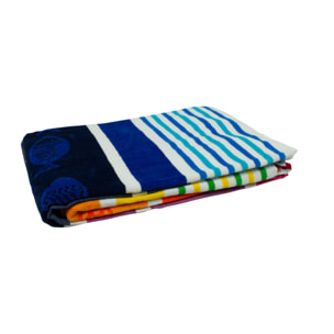 Telo Mare Spugna Jacquard Spiaggia Disegno Marsa Alam