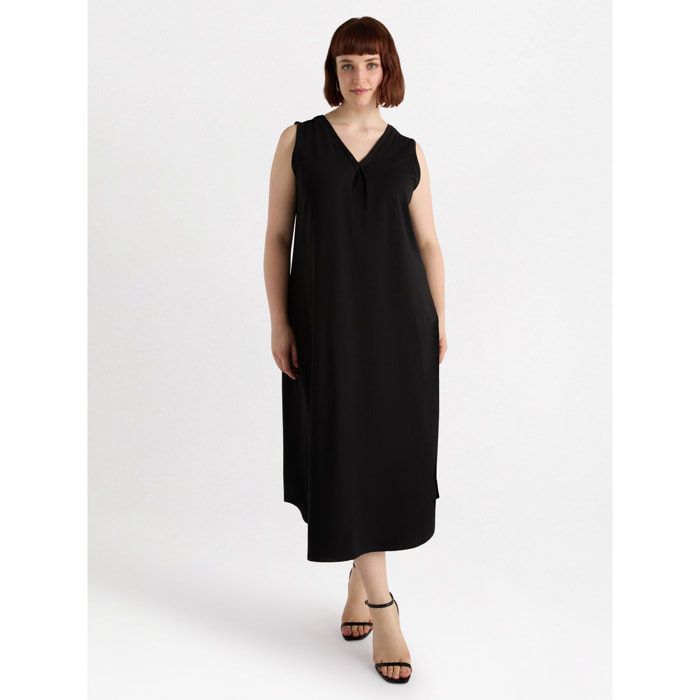 Fiorella Rubino - Vestido en tejido de punto - Negro