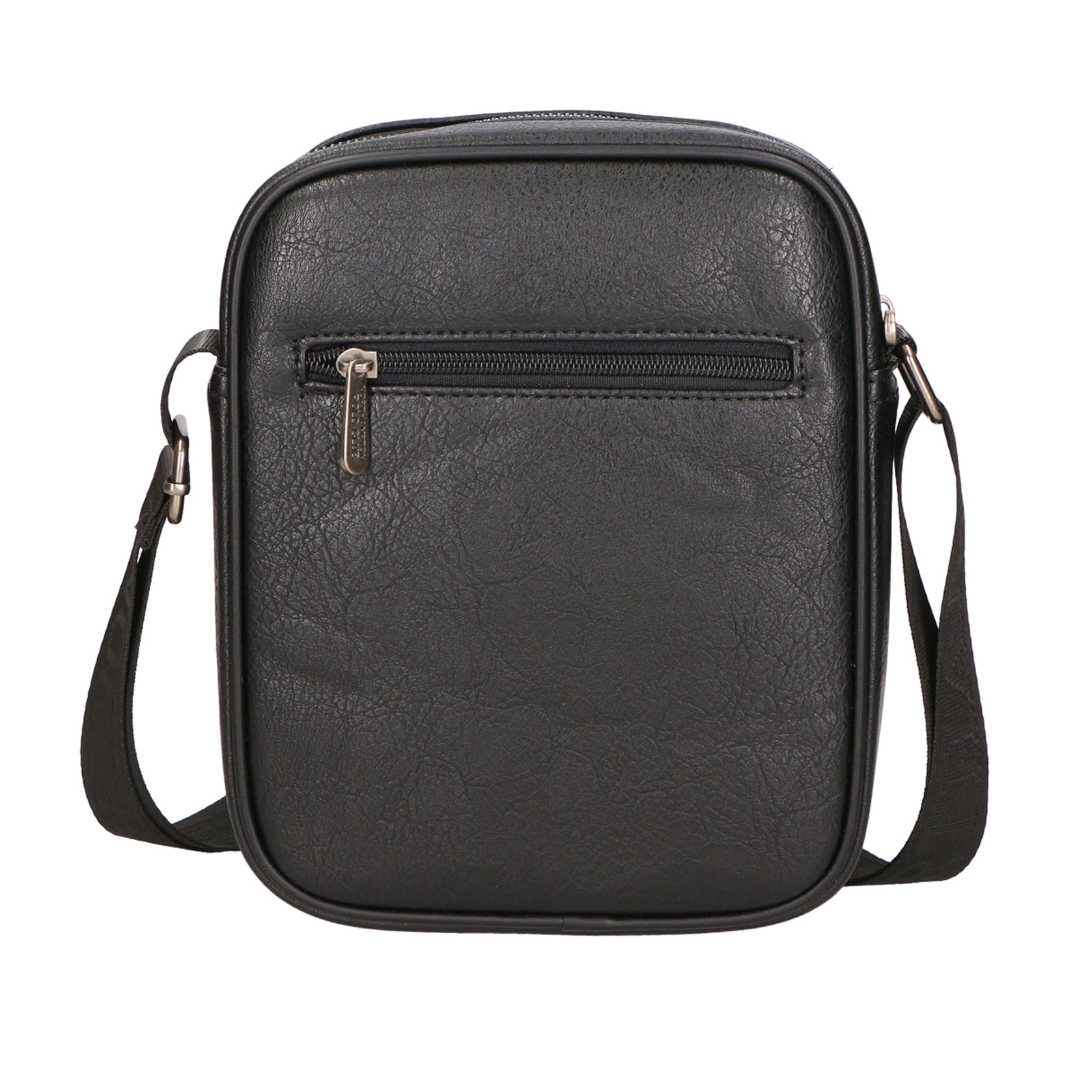 Borsa a tracolla da Uomo in Ecopelle Prodotto Vegano 19,5x23,5x6,5 cm